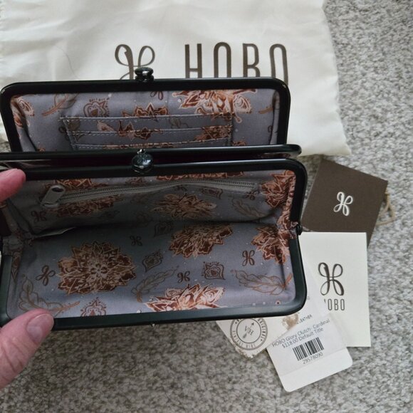 Hobo Leather Wallet | Classic & Beautiful | Women’s / Burgandy Ligthly Loved - Picture 7 of 7